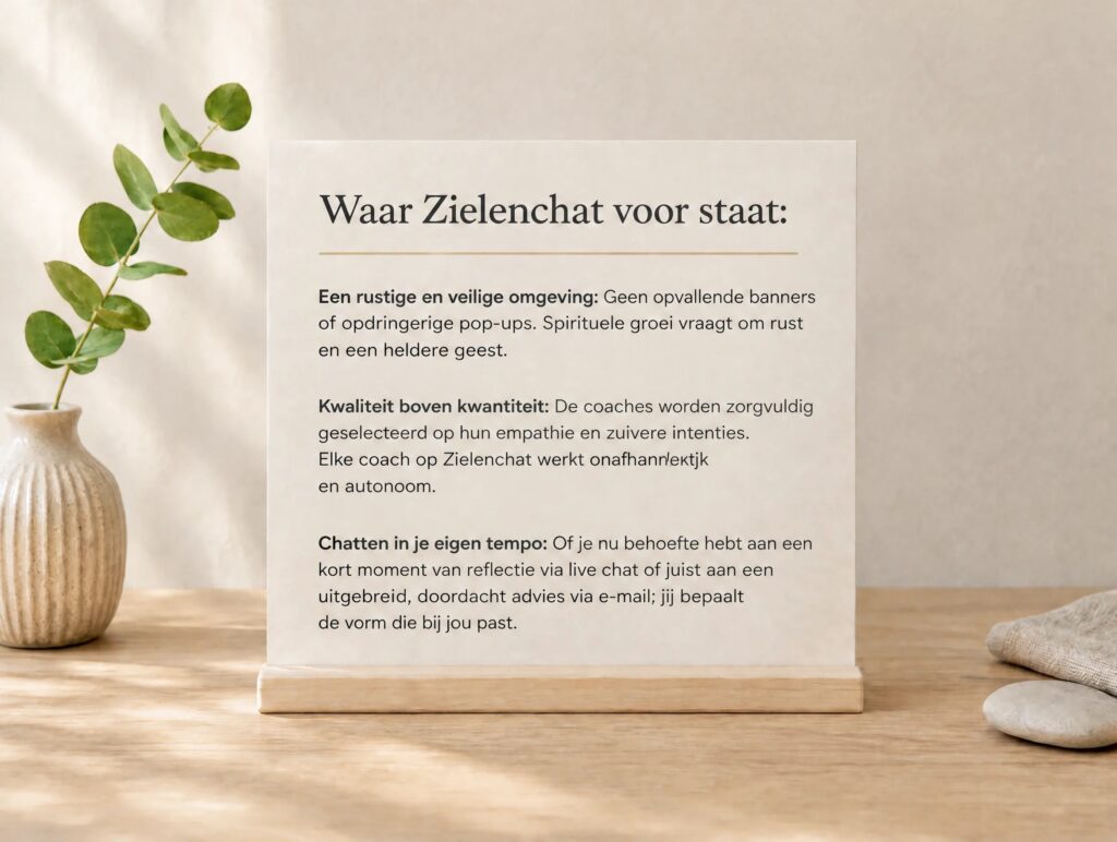 Waar Zielenchat.nl voor staat